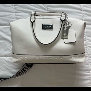 Guess Eva Satchel White